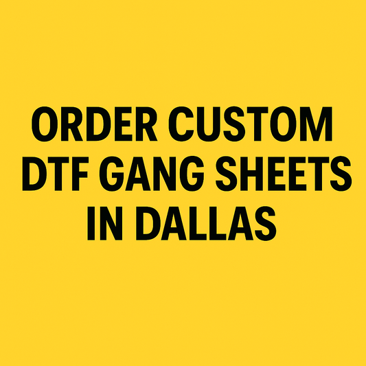 Order Custom Gang Sheets in Dallas