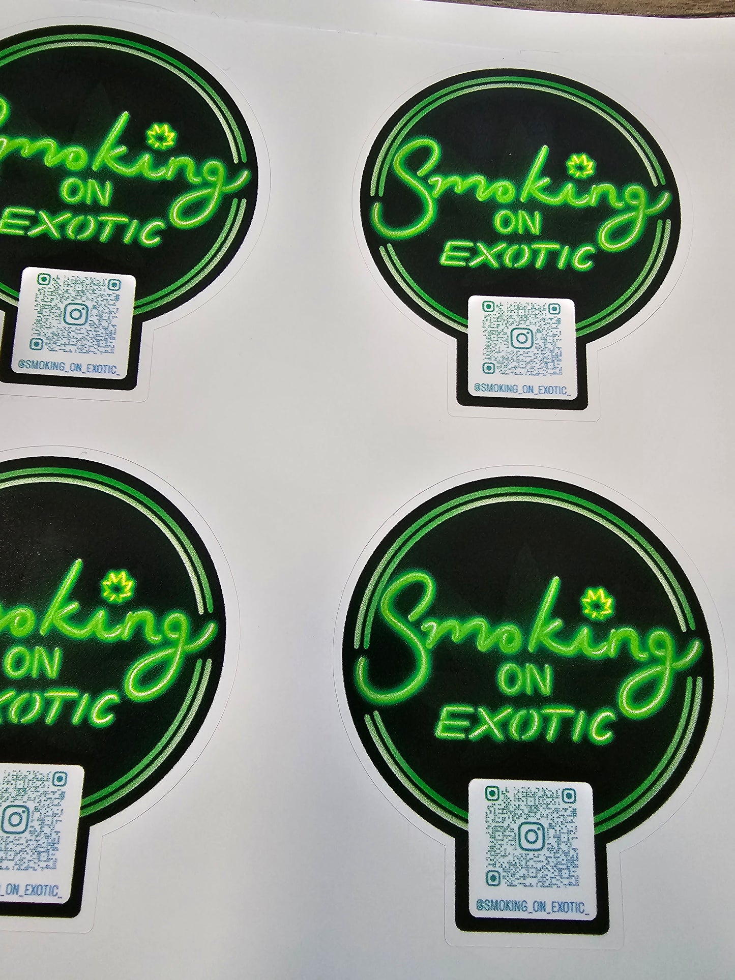 Kiss Cut Vinyl Labels