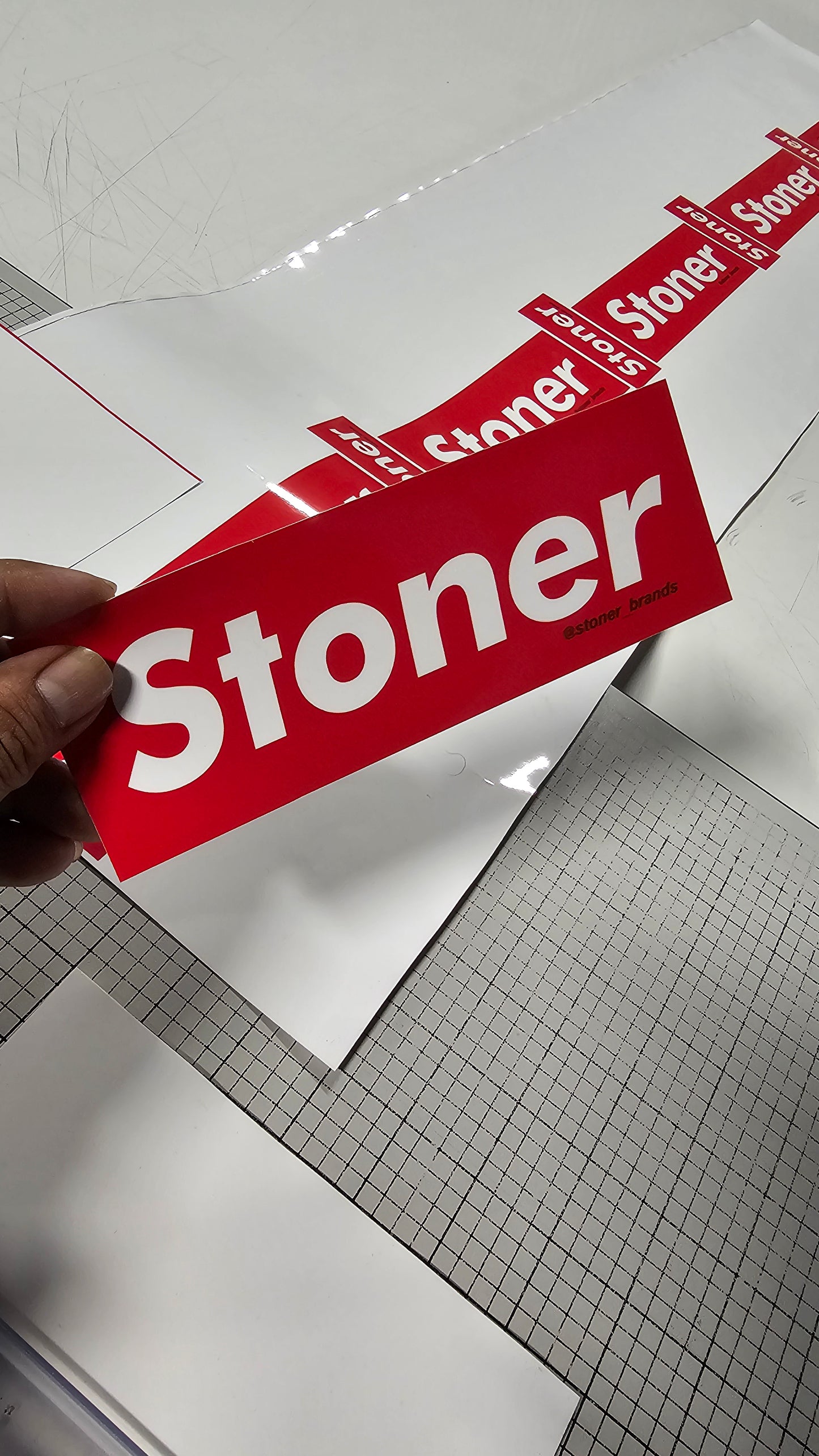 Laminated Die-Cut Vinyl Stickers