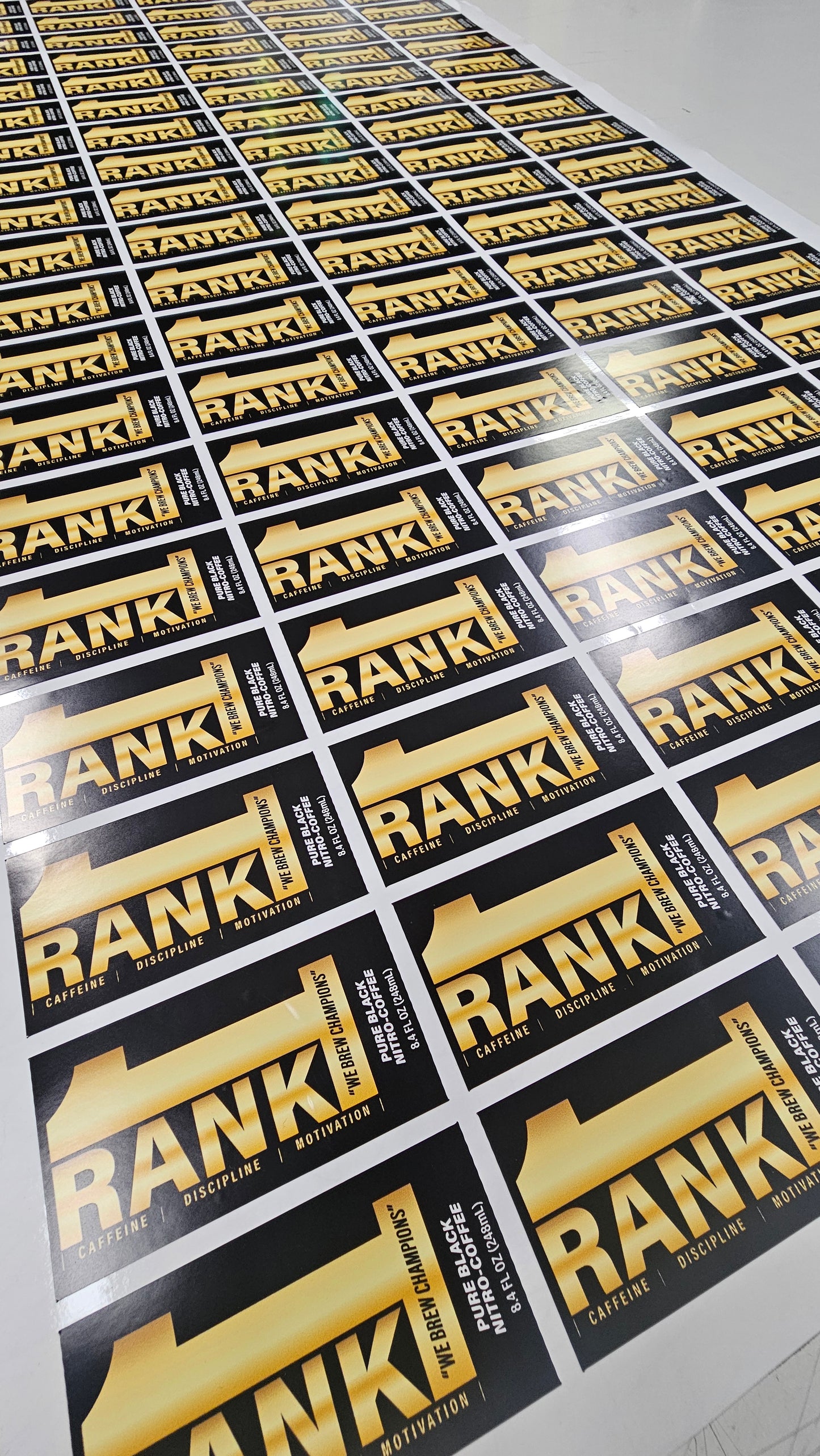 Kiss Cut Vinyl Labels