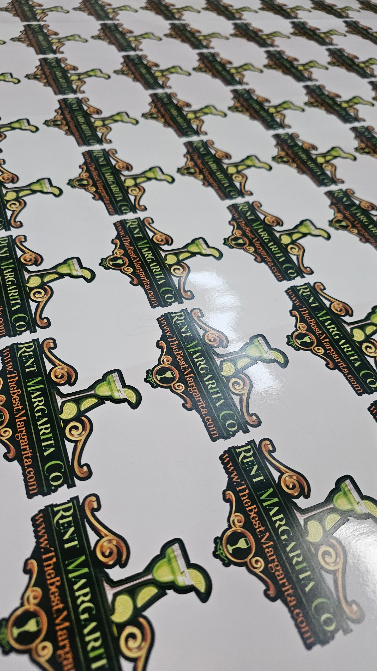 Kiss Cut Vinyl Labels