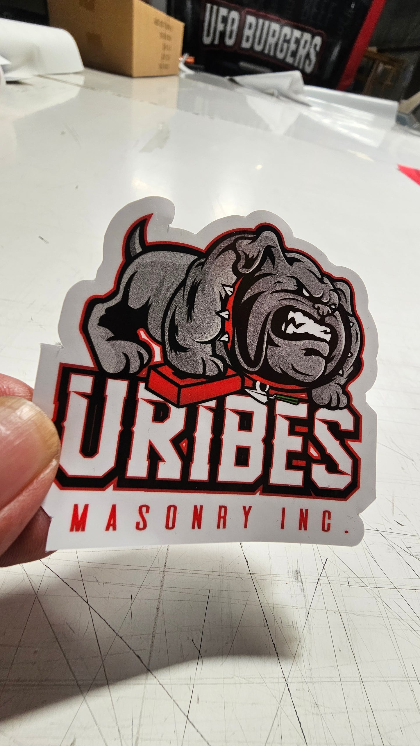 Laminated Die-Cut Vinyl Stickers