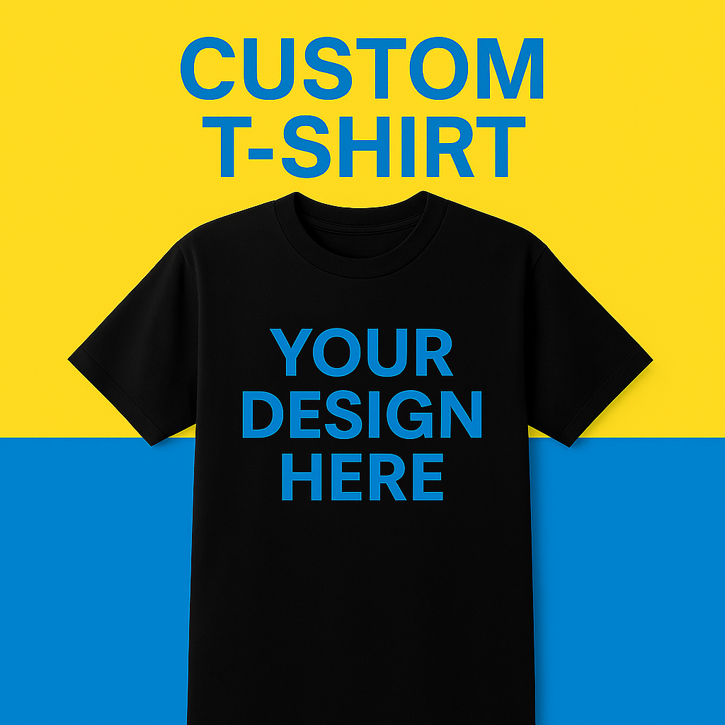 Custom t-shirt with full-color DTF print β Cali DTF Prints