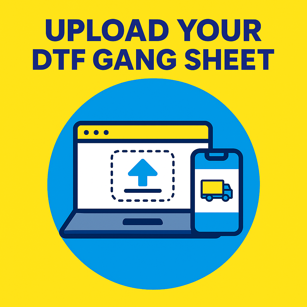 Upload your custom DTF gang sheet design for full-color printing – Cali DTF Prints
