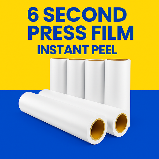 24 inch DTF film rolls with instant peel and 6 second press – Cali DTF Prints