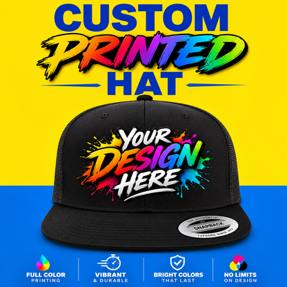 Custom Printed Hats 🧢