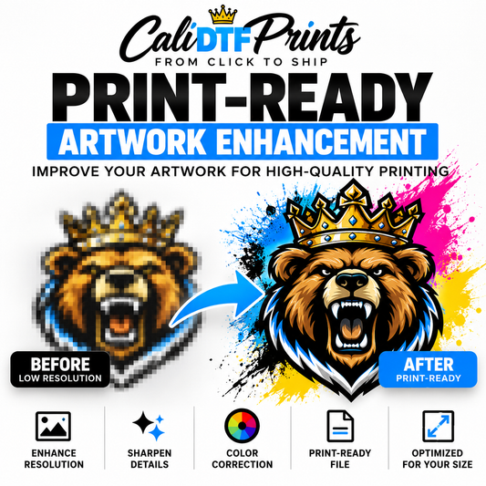 Print-Ready Artwork Enhancement