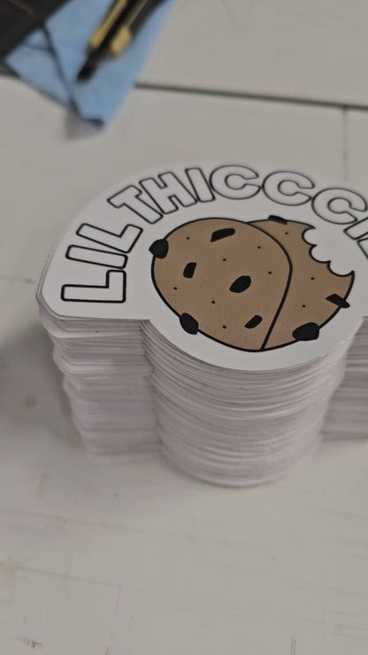 Laminated Die-Cut Vinyl Stickers